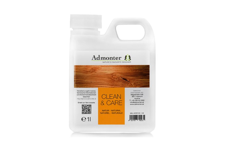 Admonter Parkettpflegemittel Clean & Care natur  1L 2